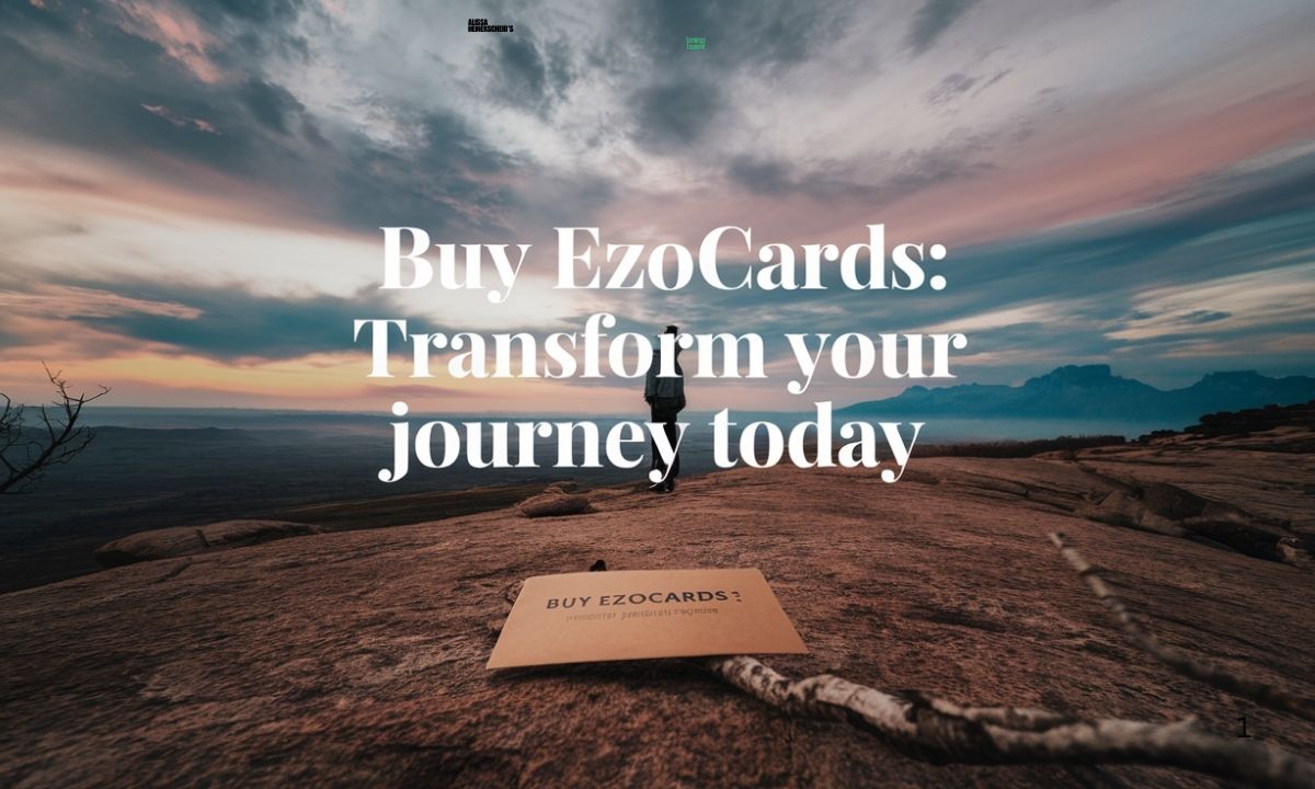 Buy Ezocards : Transform Your Journey Today